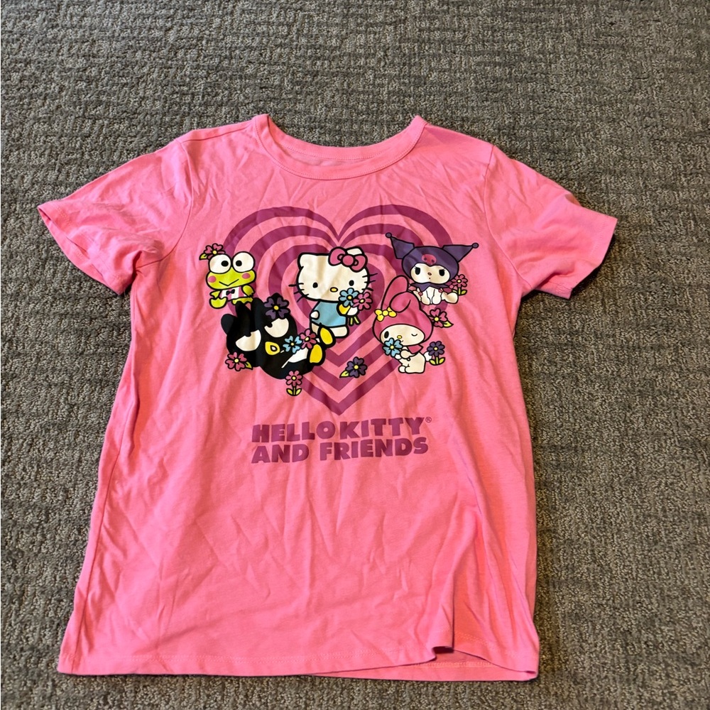Hello Kitty and Friends Pink Graphic Tee